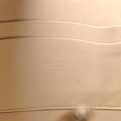 Valentino Garavani Grainy Calfskin Mini Rockstud Flip Lock Tote Ivory 6 of 9