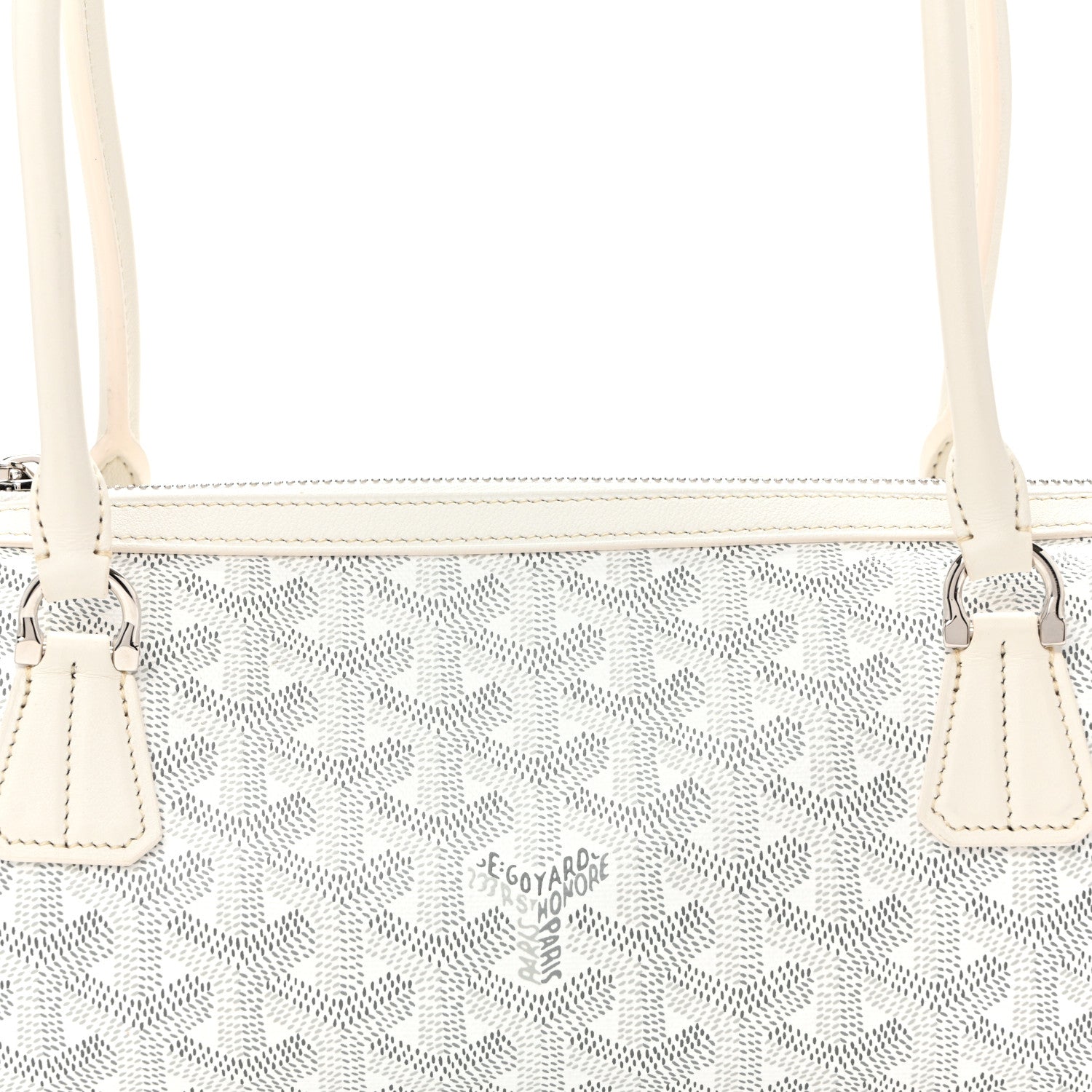 Goyard Goyardine Bonbonniere Bag White 7 of 9