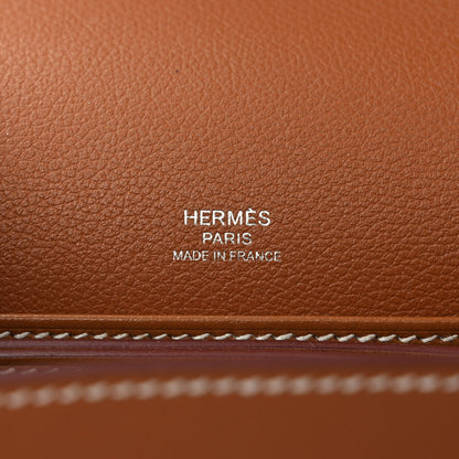 Hermes Evercolor Mini Sac Roulis Gold 6 of 9
