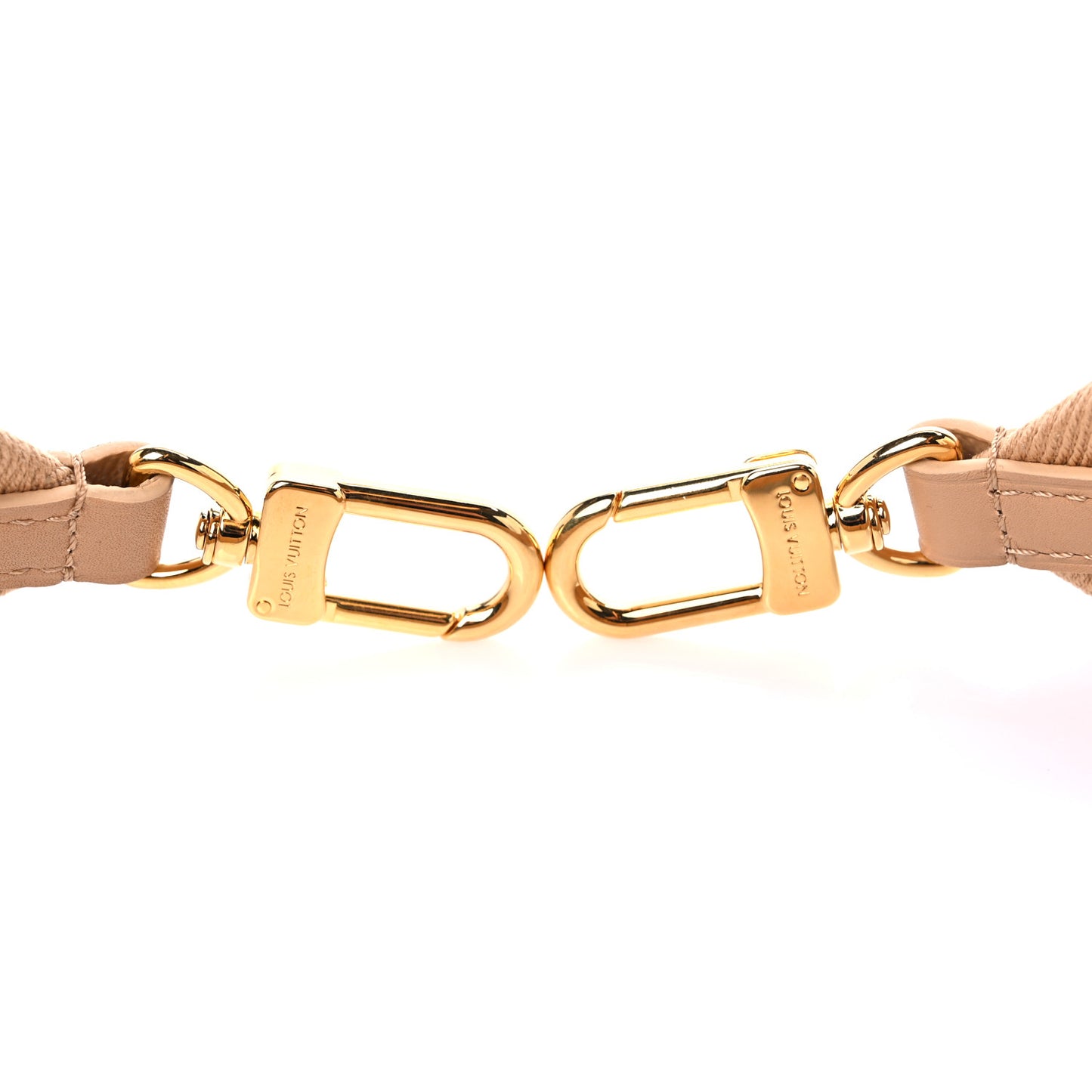 Monogram Papillon BB Bandouliere Shoulder Strap Camel