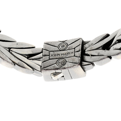 John Hardy Sterling Silver Black Rhodium Diamond 11mm Modern Chain Bracelet 3 of 3