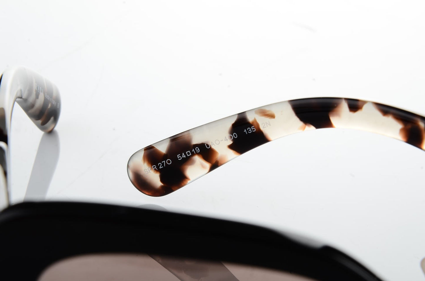 Acetate Baroque Sunglasses SPR 27O Tortoise Black