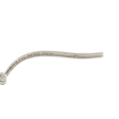 Tiffany Sterling Silver Pearl HardWear Hoop Earrings 4 of 4