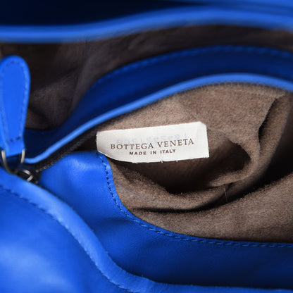 Bottega Veneta Light Calf Intrecciato Small Roma Signal Blue 9 of 11