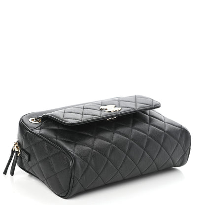 Chanel Caviar Quilted Medium In & Out Camera Case Black 4 of 10