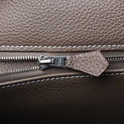 Hermes Togo Kelly Retourne 35 Etoupe 15 of 27