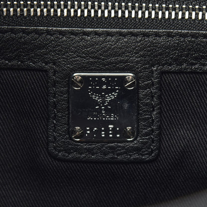 MCM Calfskin Ottomar Medium Klara Hobo Black 6 of 11