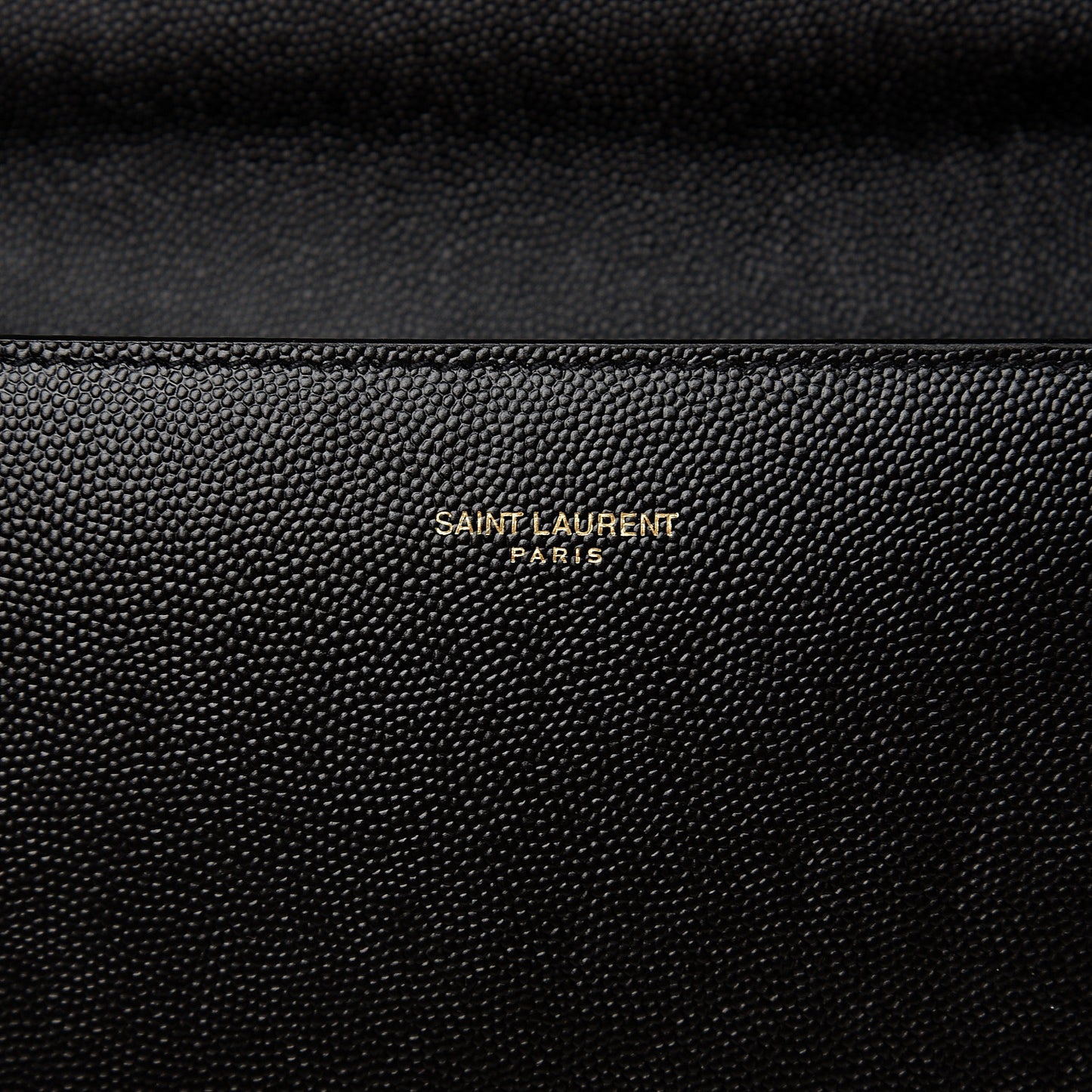 Grain de Poudre Medium Classic Monogram Cassandra Top Handle Black Rouge Legion