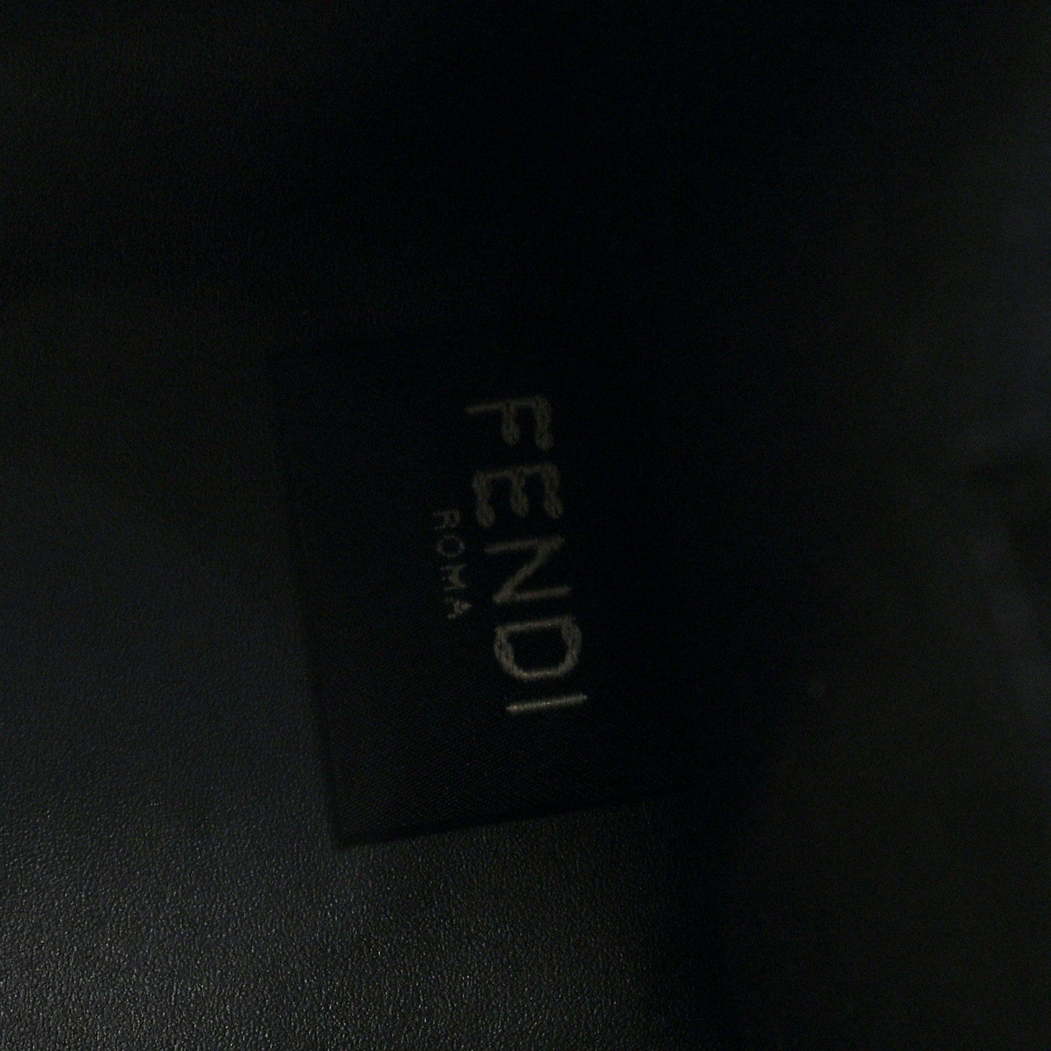 Fendi Vitello King Plexiglass Logo Embossed Small Fendi Sunshine Shopper Tote Black 6 of 9