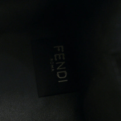 Fendi Vitello King Plexiglass Logo Embossed Small Fendi Sunshine Shopper Tote Black 6 of 9