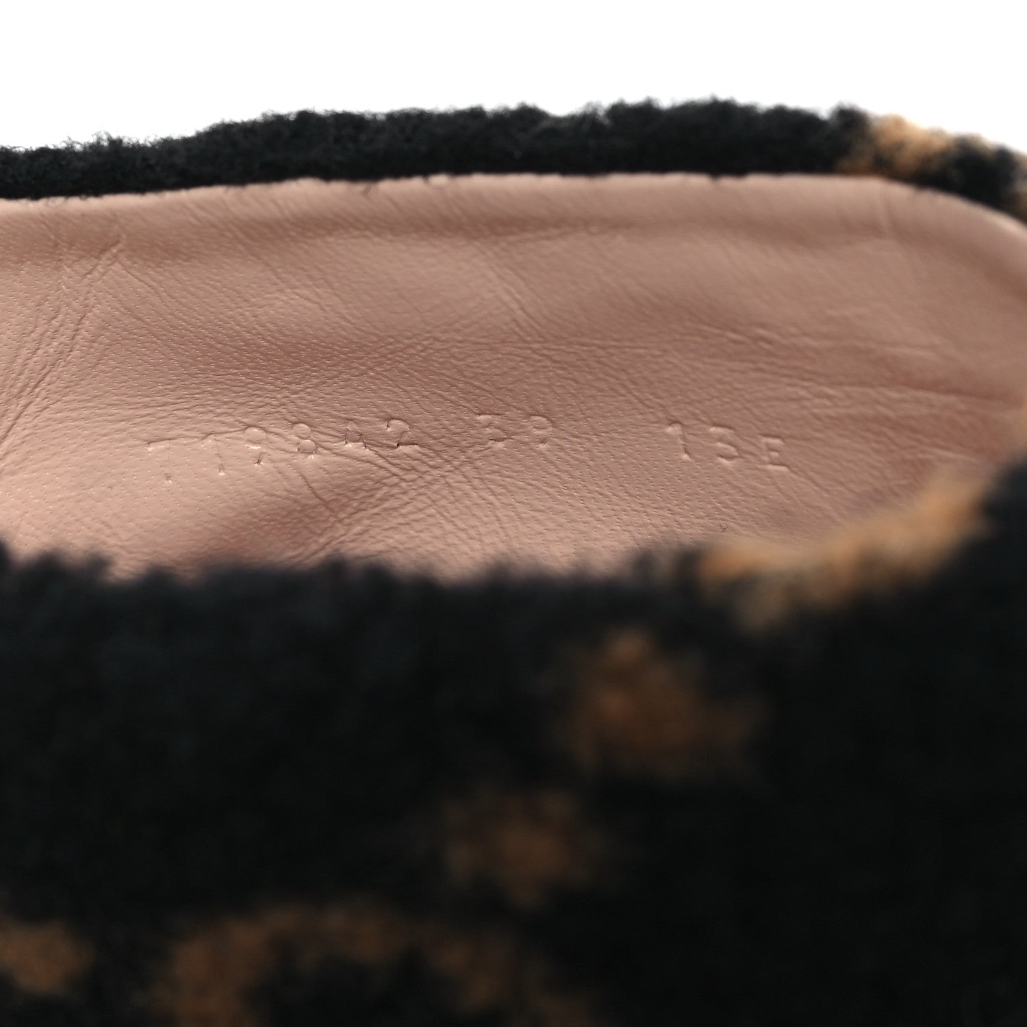 Gucci Faux Shearling Hooper GG Womens Ankle Boots 39 Black Natural Tan 8 of 9