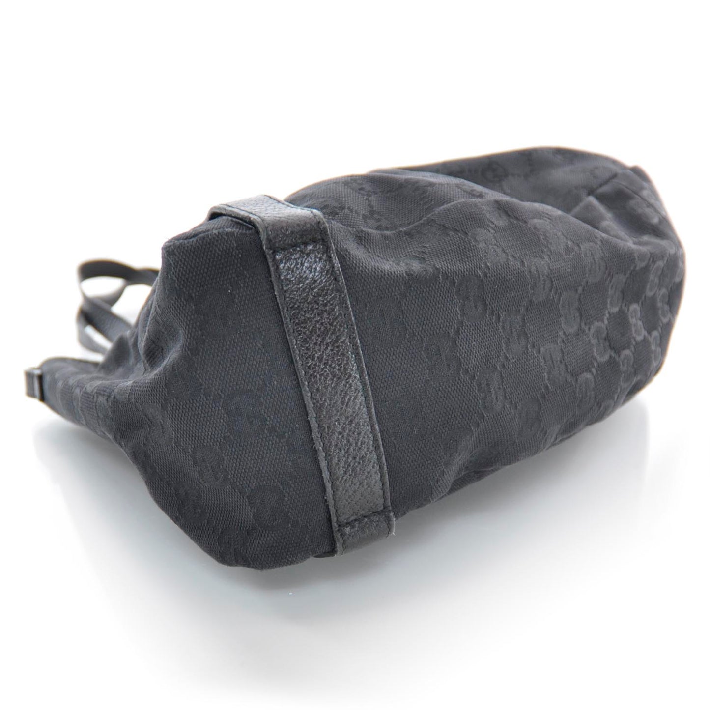 Monogram Medium Abbey Shoulder Bag Black