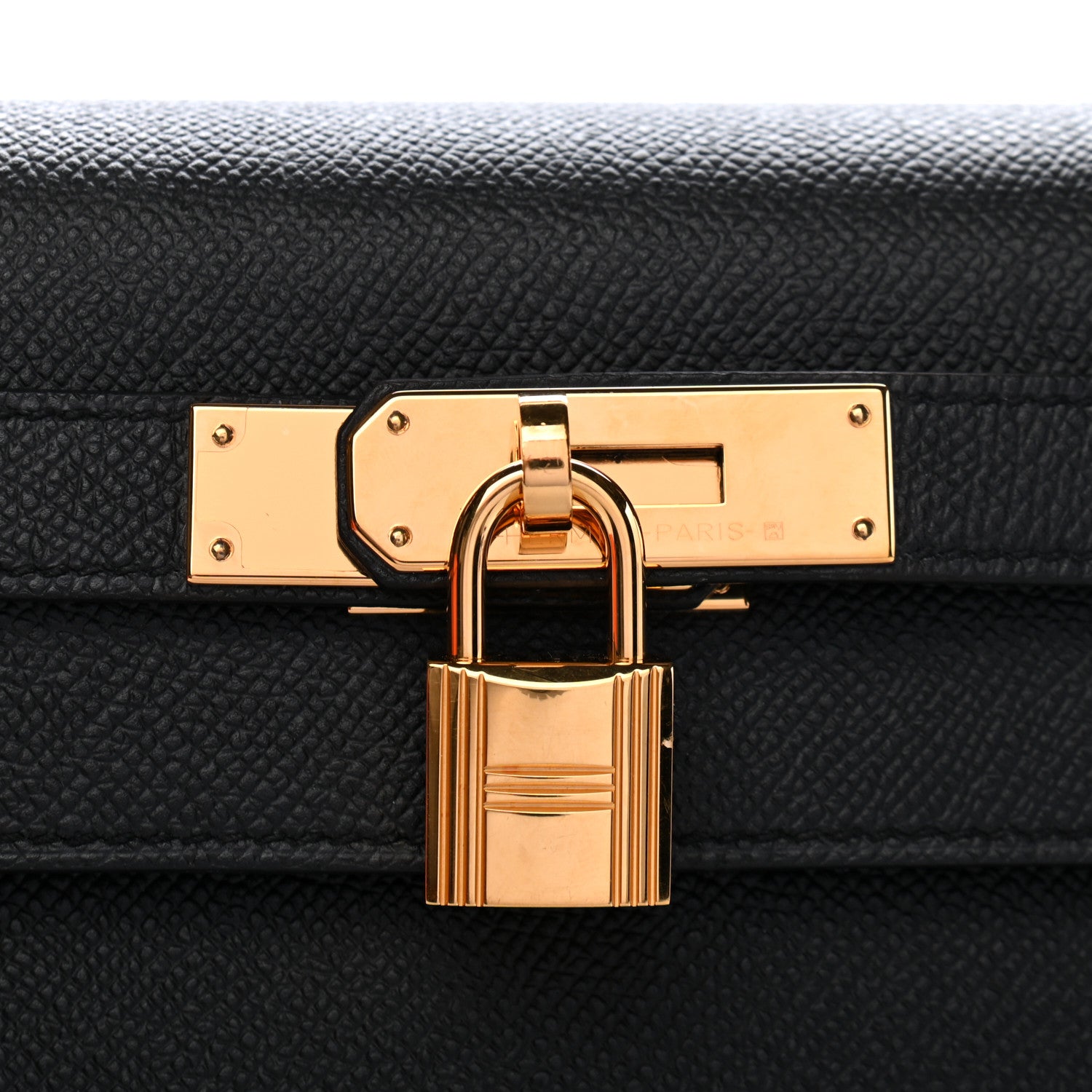 Hermes Epsom Kelly Sellier 28 Black 10 of 11