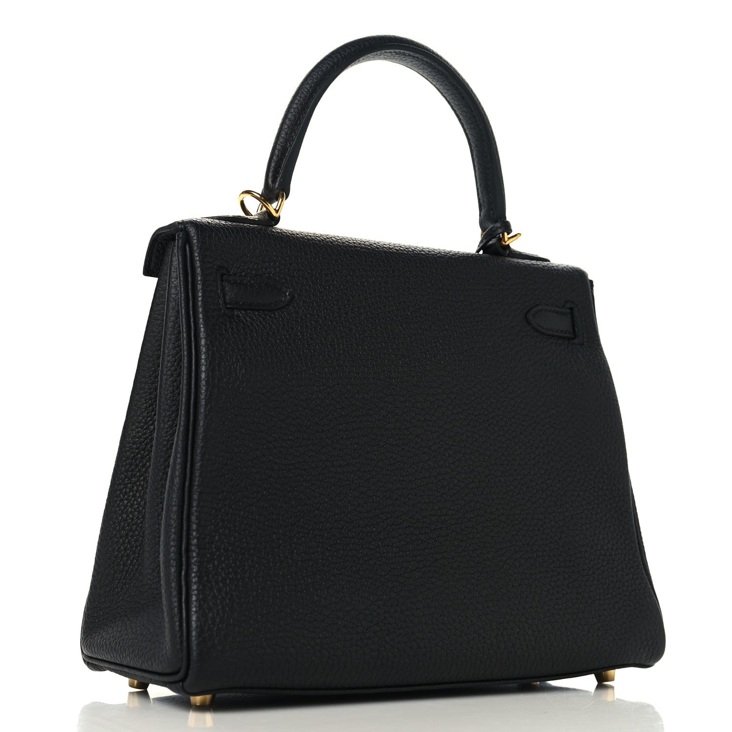 Hermes Togo Kelly Retourne 25 Black 3 of 16