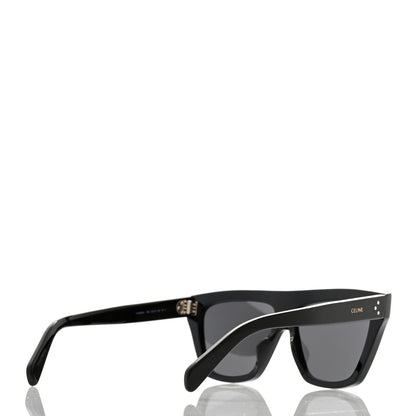 Celine Acetate Square Sunglasses CL40256I Black 4 of 9