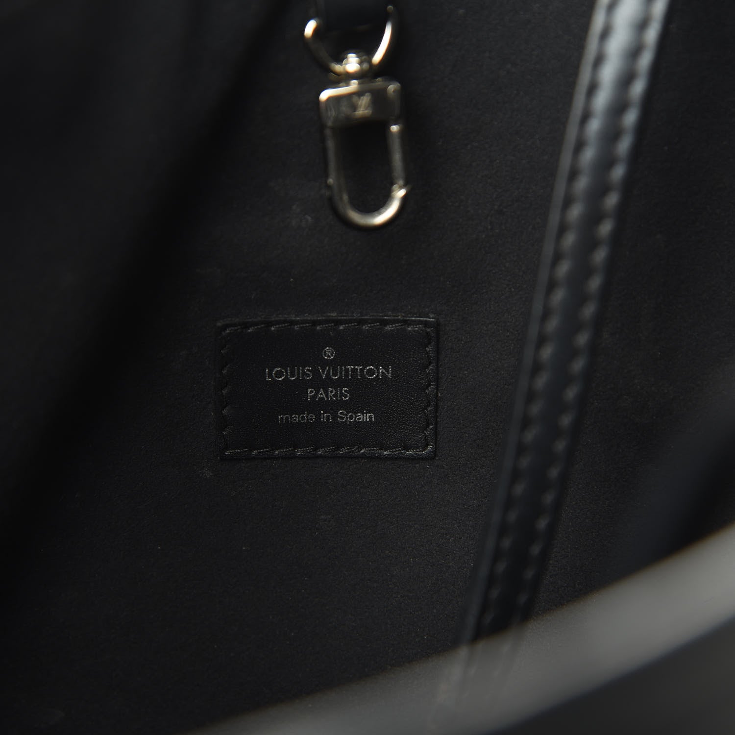 Louis Vuitton Epi Neverfull MM Black 7 of 26