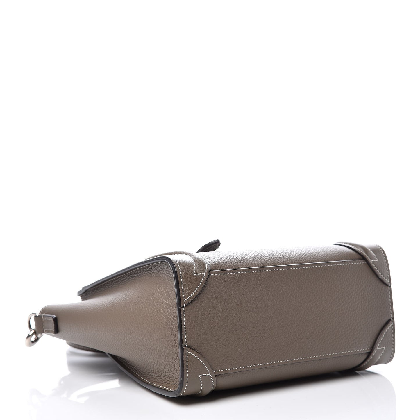 Drummed Calfskin Nano Luggage Souris