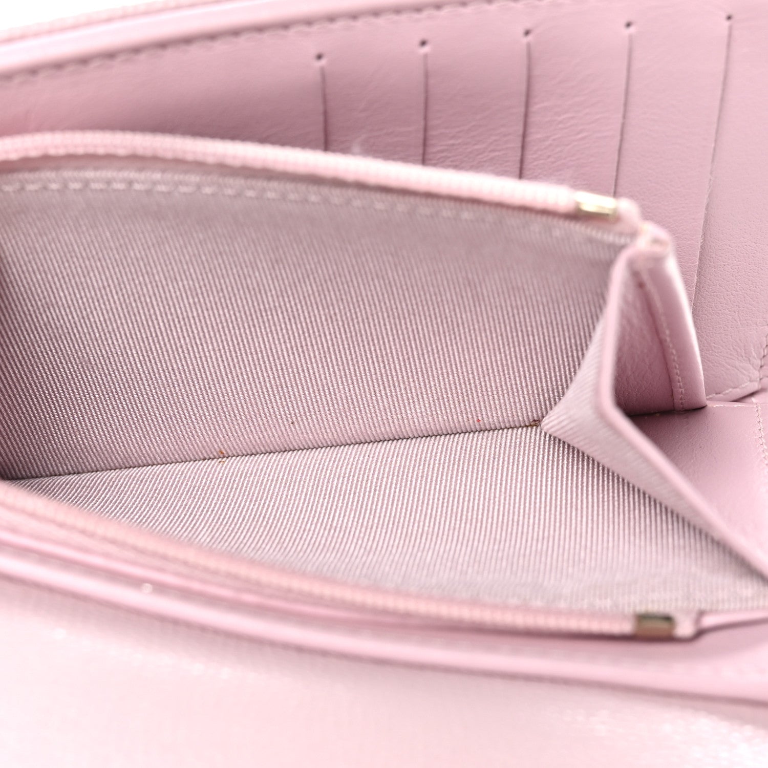 Chanel Caviar Quilted Medium Flap Wallet Light Pink 9 of 10