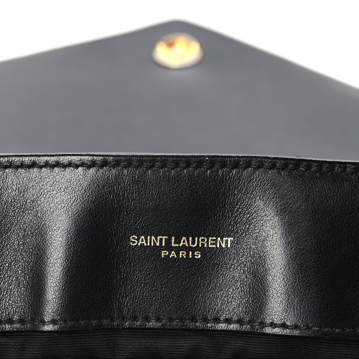Saint Laurent Calfskin Y Quilted Monogram Large Loulou Chain Satchel Black 6 of 11