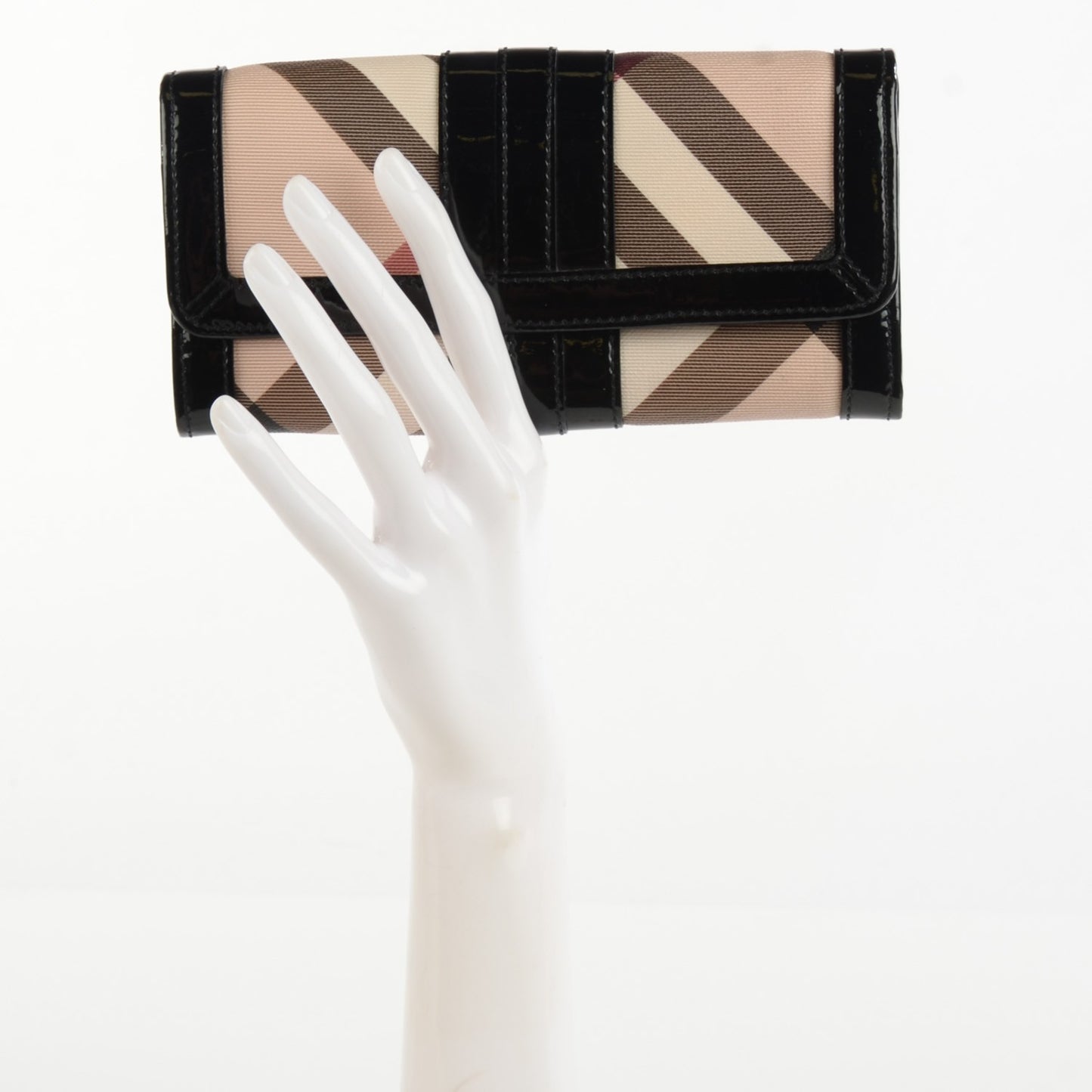 Nova Check Penrose Continental Wallet Black