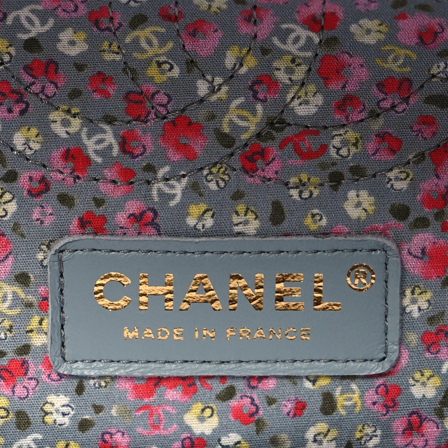 Chanel Toile Quilted Medium Cuba Double Flap Khaki 6 of 11