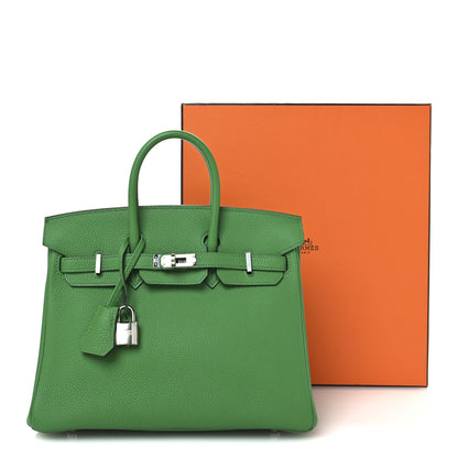 Hermes Togo Verso Birkin 25 Bambou Caramel 12 of 12