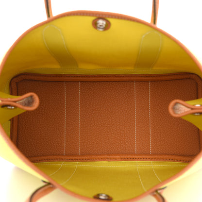 Hermes Toile Officier Negonda Garden Party 30 TPM Lime Toffee 9 of 16