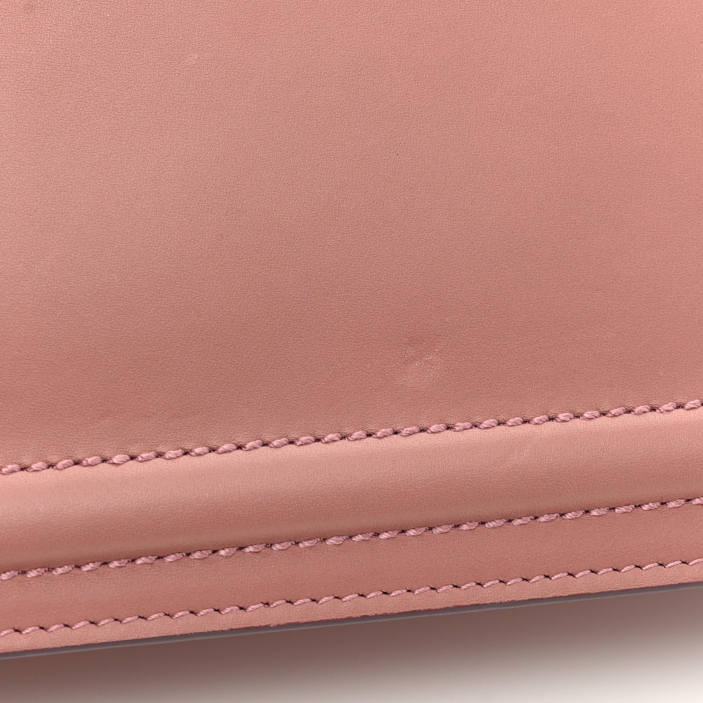 Smooth Calfskin Small DG Amore Envelope Bag Pink
