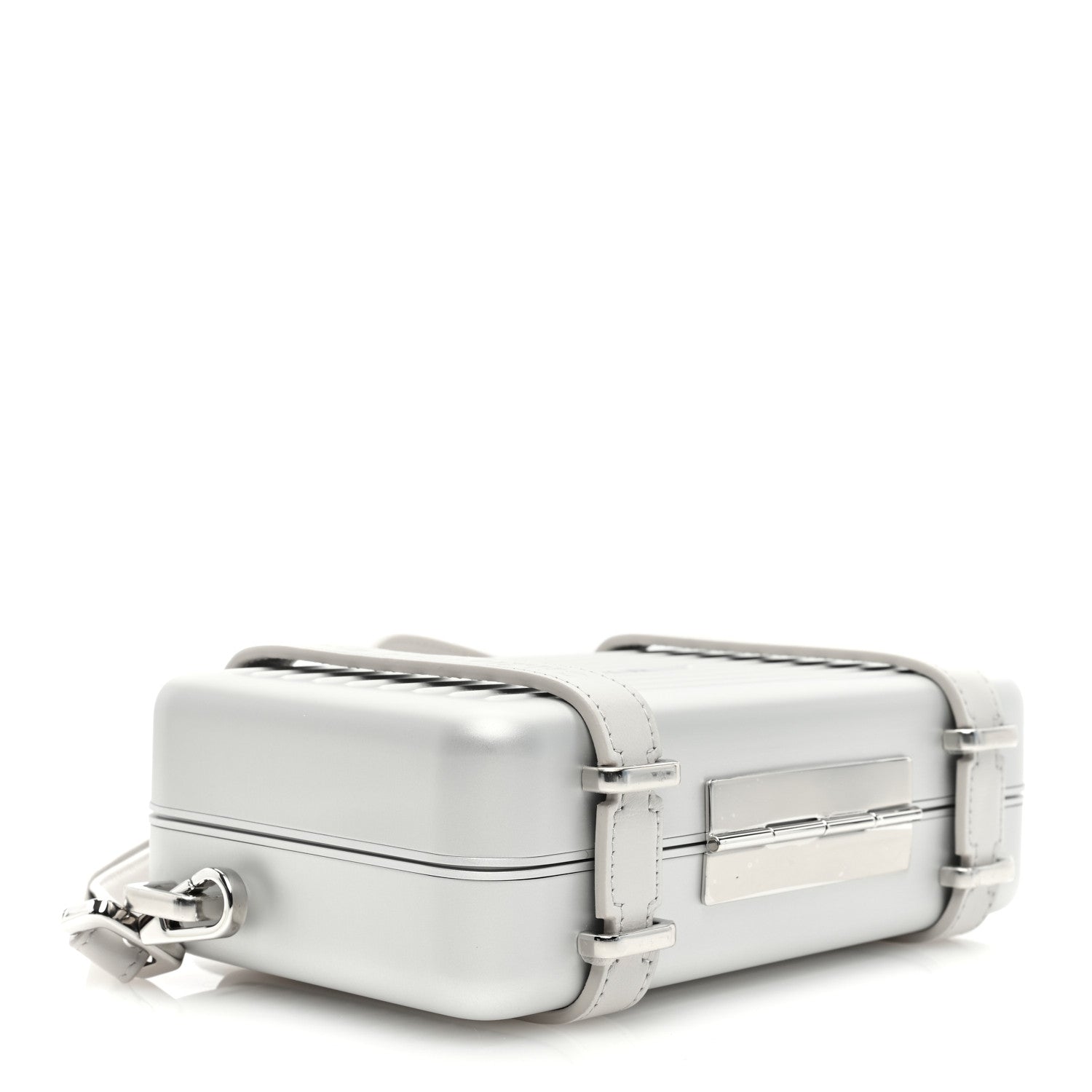Christian Dior X RIMOWA Aluminum Personal Clutch On Strap Silver 4 of 12