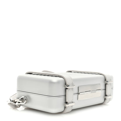 Christian Dior X RIMOWA Aluminum Personal Clutch On Strap Silver 4 of 12
