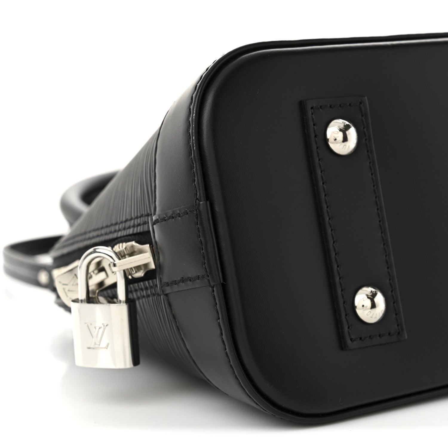 Louis Vuitton Epi Alma BB Black 8 of 9