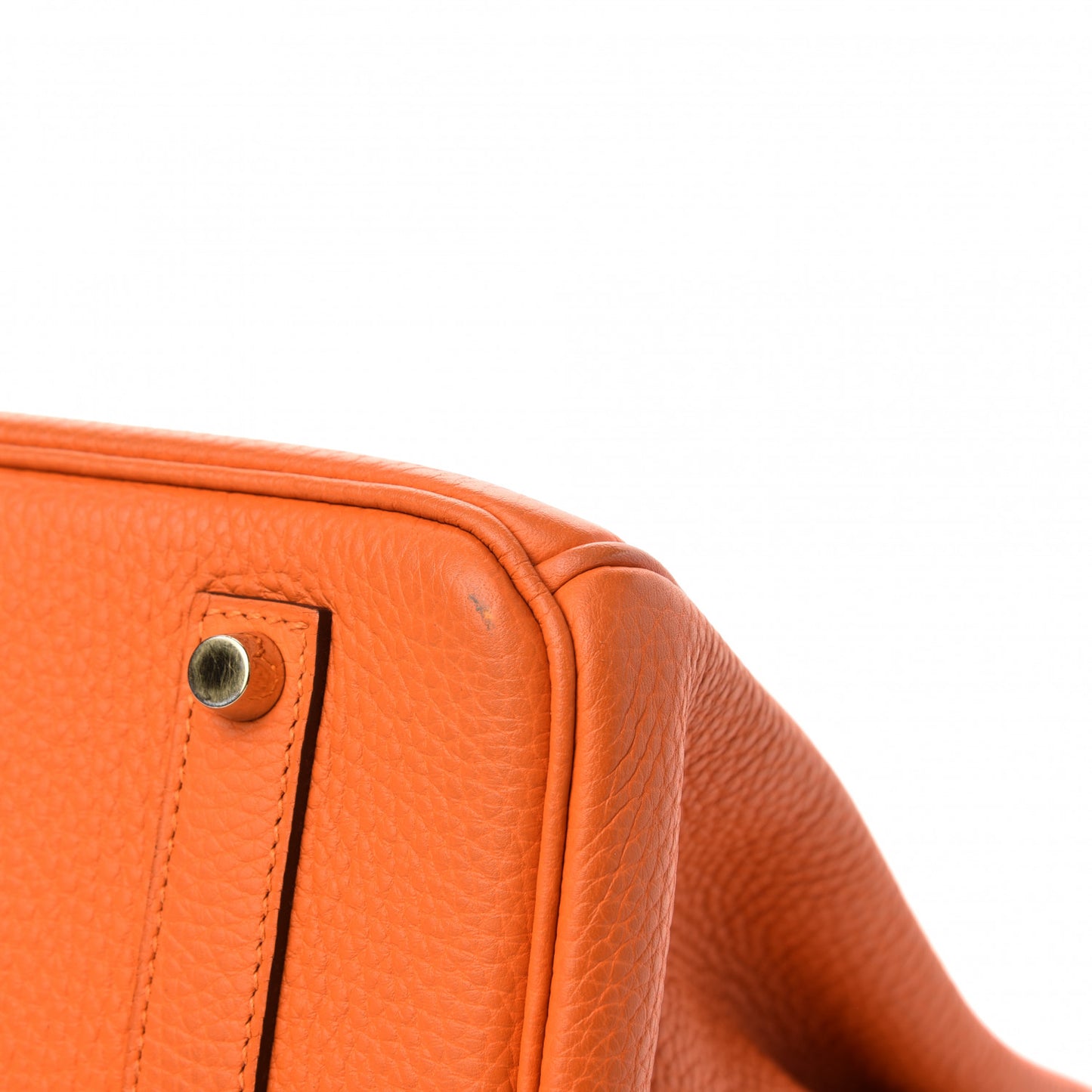 Togo Birkin 35 Orange