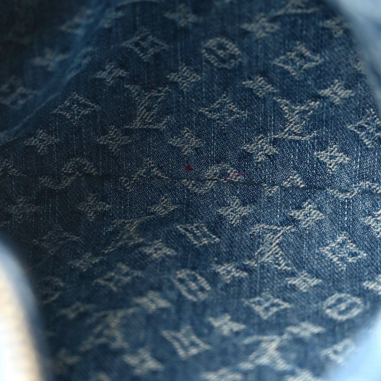 Monogram Denim Baggy NM Blue