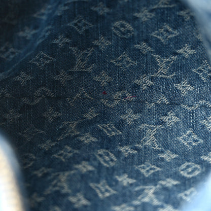 Louis Vuitton Monogram Denim Baggy NM Blue 5 of 12