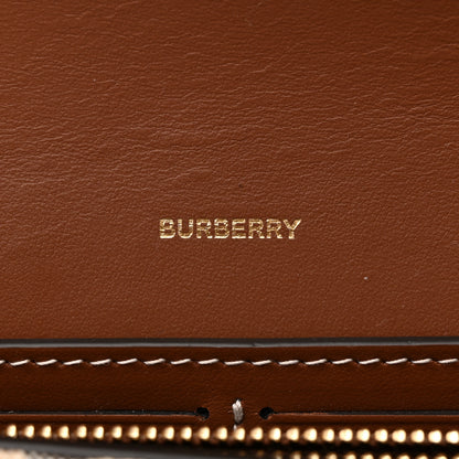 Burberry Calfskin Vintage Check Wallet With Detachable Strap Archive Beige Tan 6 of 14