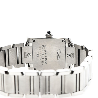 Cartier Stainless Steel 20mm Tank Francaise Quartz Watch 4 of 5