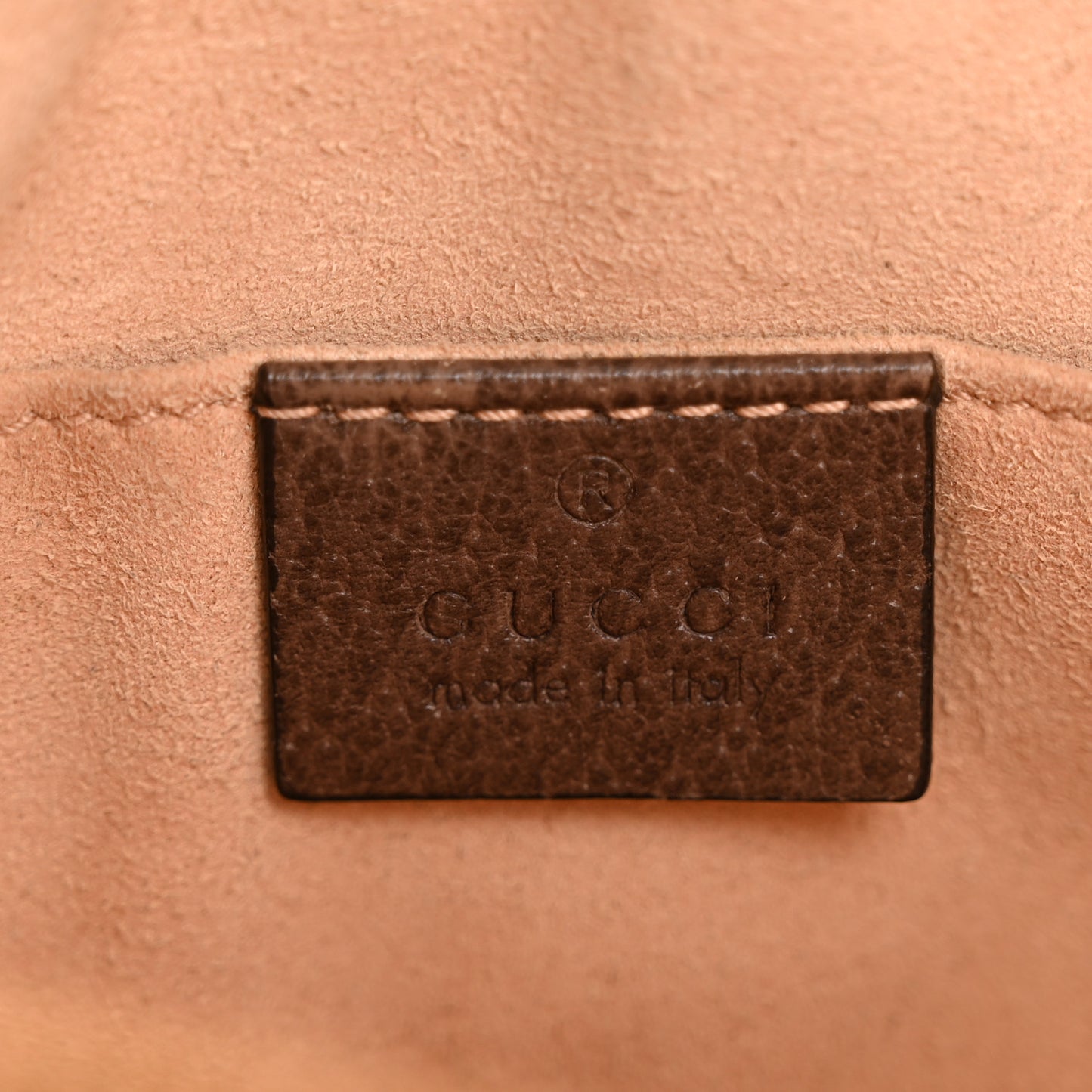 GG Supreme Monogram Web Mini Ophidia Shoulder Bag Brown