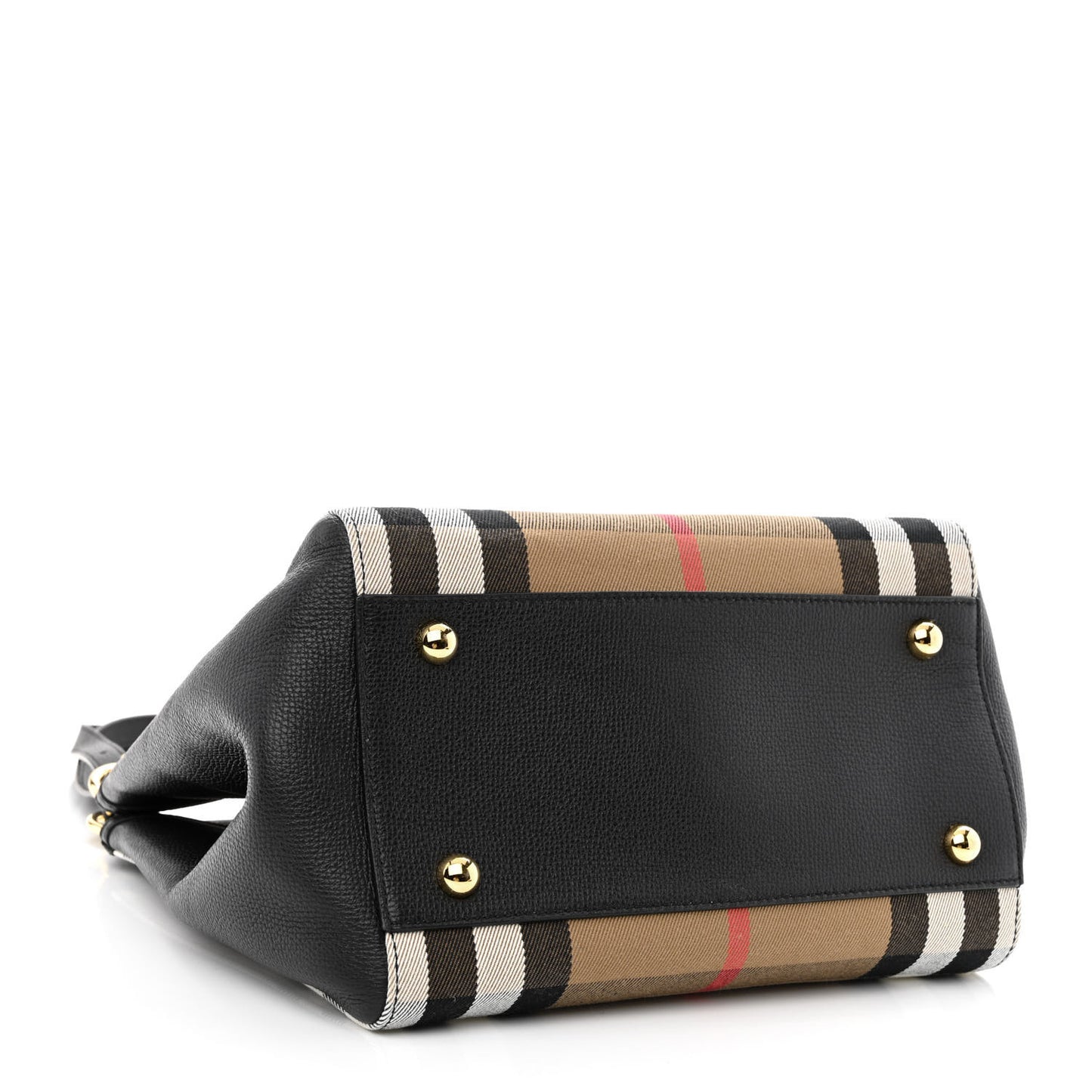 House Check Small Canterbury Tote Black