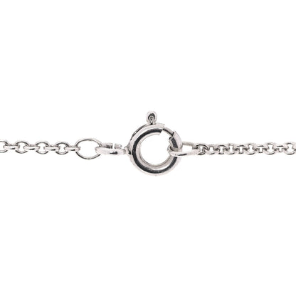 Tiffany Sterling Silver Heart Lariat Necklace 4 of 5