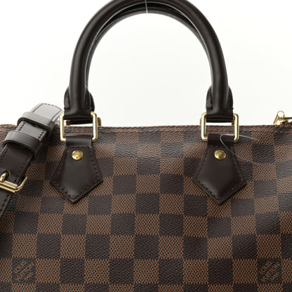 Louis Vuitton Damier Ebene Speedy Bandouliere 25 8 of 11