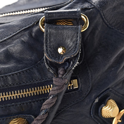 Balenciaga Chevre Giant 21 Gold Hardware Part Time Marine 31 of 35