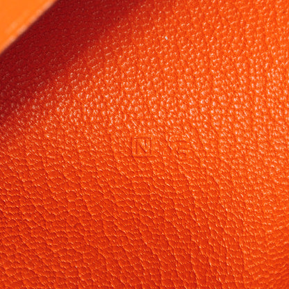 Hermes Chevre Mysore Globe-Trotter Agenda Cover Orange 6 of 8