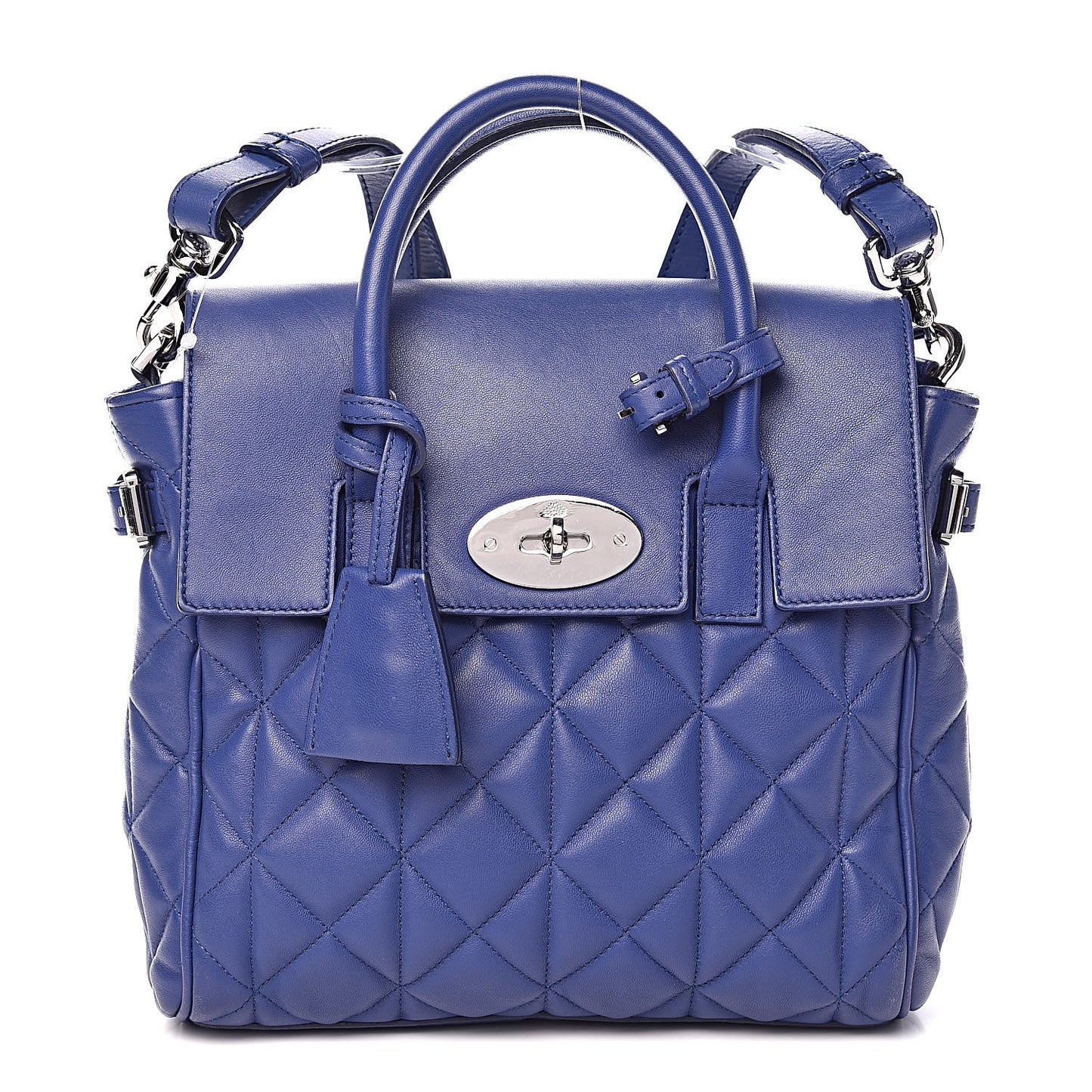 Nappa Quilted Mini Cara Delevingne Convertible Bag Indigo