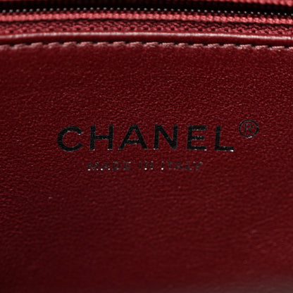 Chanel Caviar Lizard Quilted Large Coco Handle Flap Black 7 of 13
