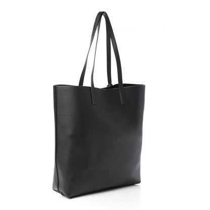 Saint Laurent Calfskin North-South Shopping Tote Black 2 of 4