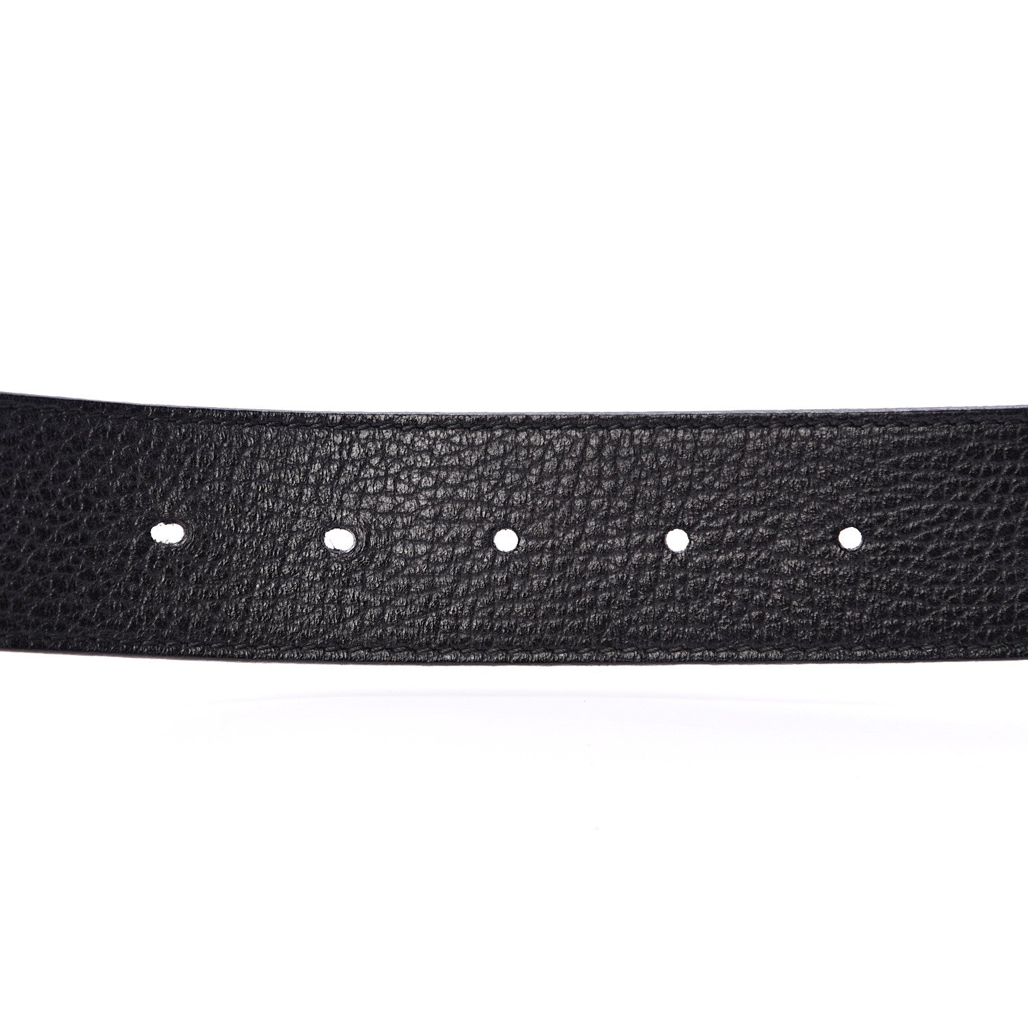Gucci Calfskin Double G Reversible 37mm Belt 105 42 Black Cocoa 4 of 8