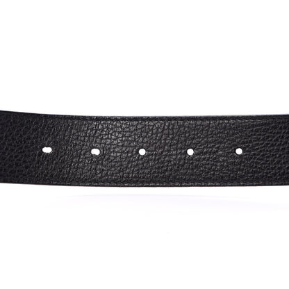 Gucci Calfskin Double G Reversible 37mm Belt 105 42 Black Cocoa 4 of 8