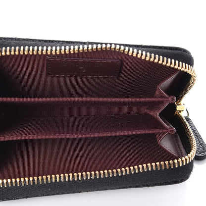 Chanel Caviar Quilted Zip Coin Purse Black 5 of 8