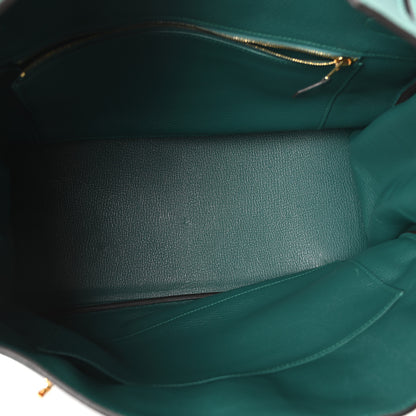 Hermes Togo BIRKIN 35 Malachite 5 of 10