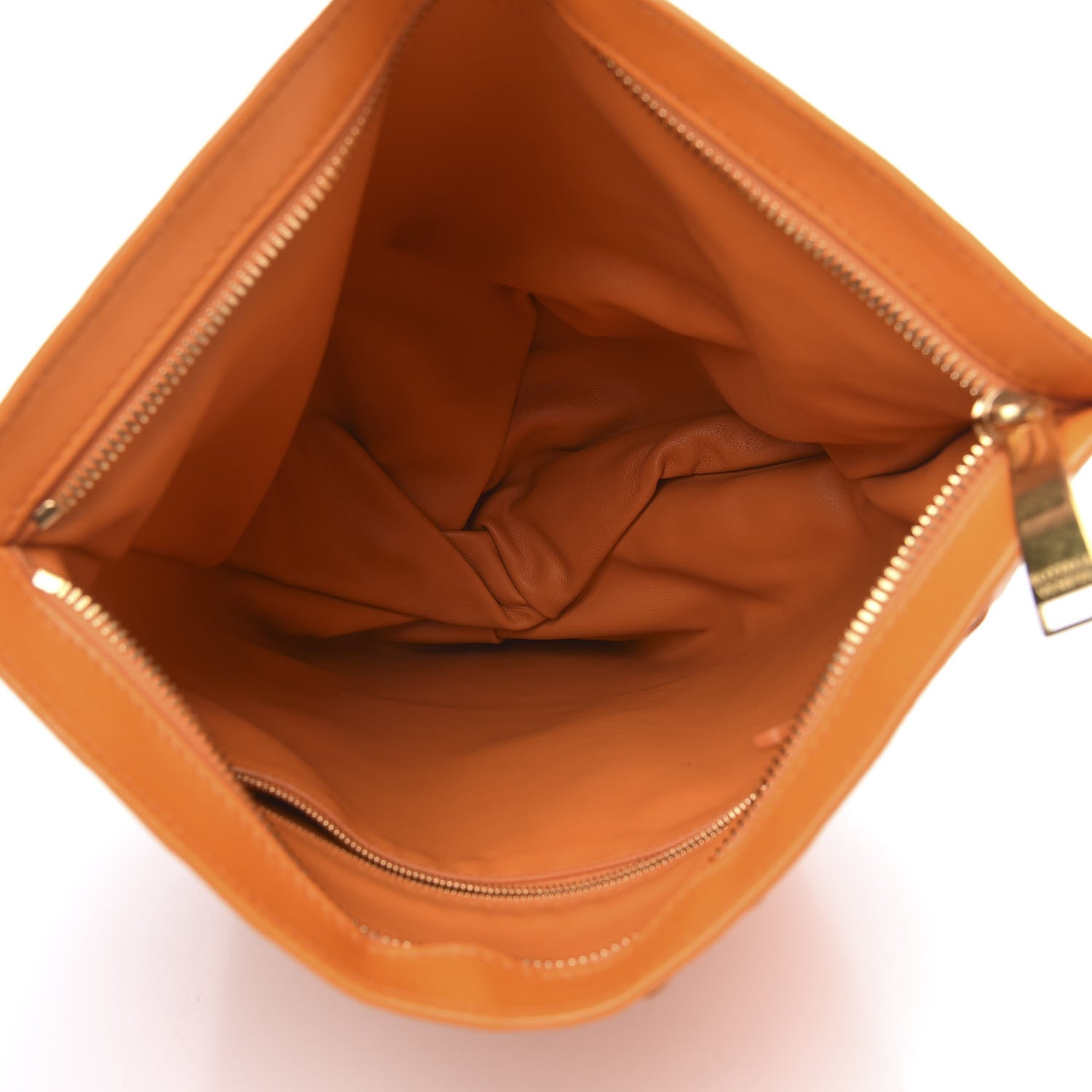 Bottega Veneta Nappa Intrecciato BV Twist Orange 5 of 9